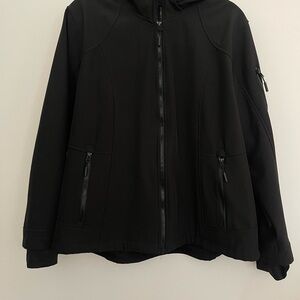 Free Country Black Fleece Jacket